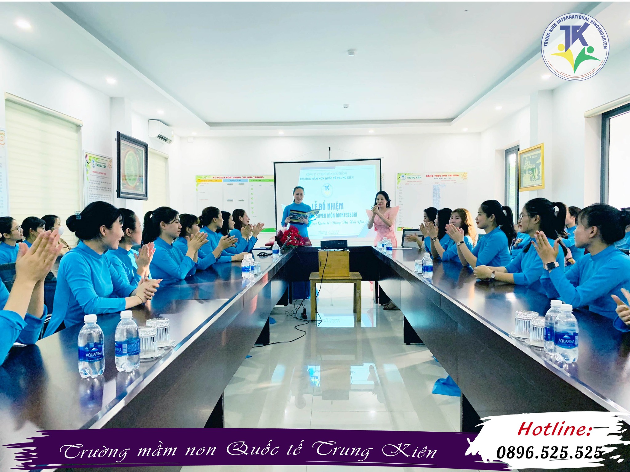 Lễ bổ nhiệm quản lý chuyên môn Mnontessori !