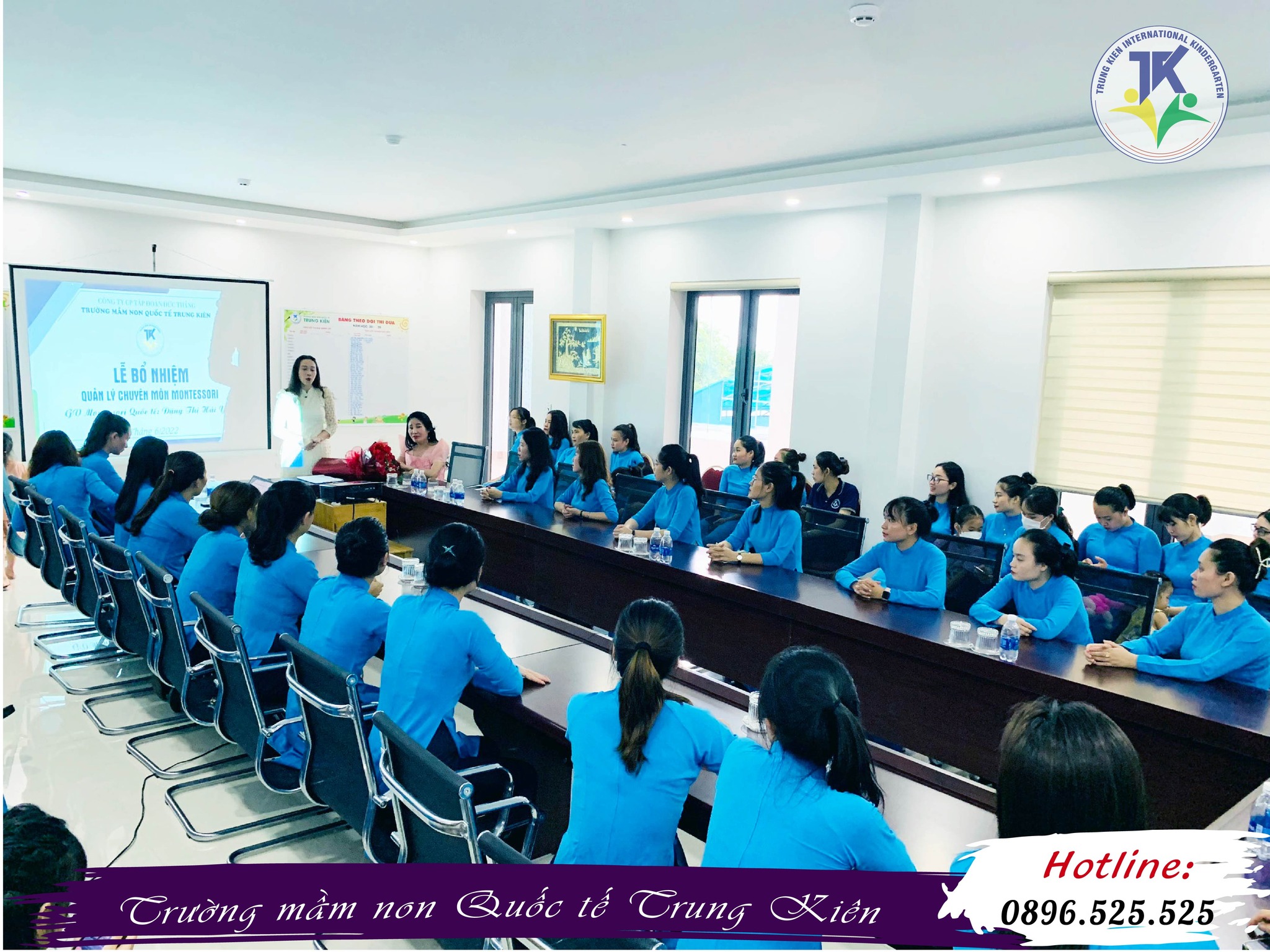 Lễ bổ nhiệm quản lý chuyên môn Mnontessori !