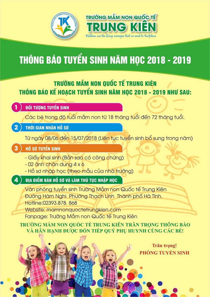 Th�ng b�o Tuyển sinh