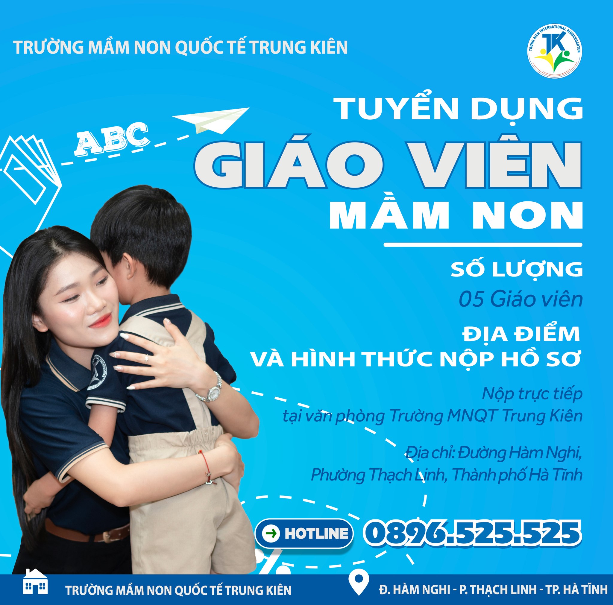 Tuyển sinh gi�o vi�n mầm non Trung Ki�n